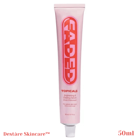 Destàre Skincare™ Topicals FADED Serum (50ml) Brightening Clearing for Dark Spots Uneven Skin Tone
